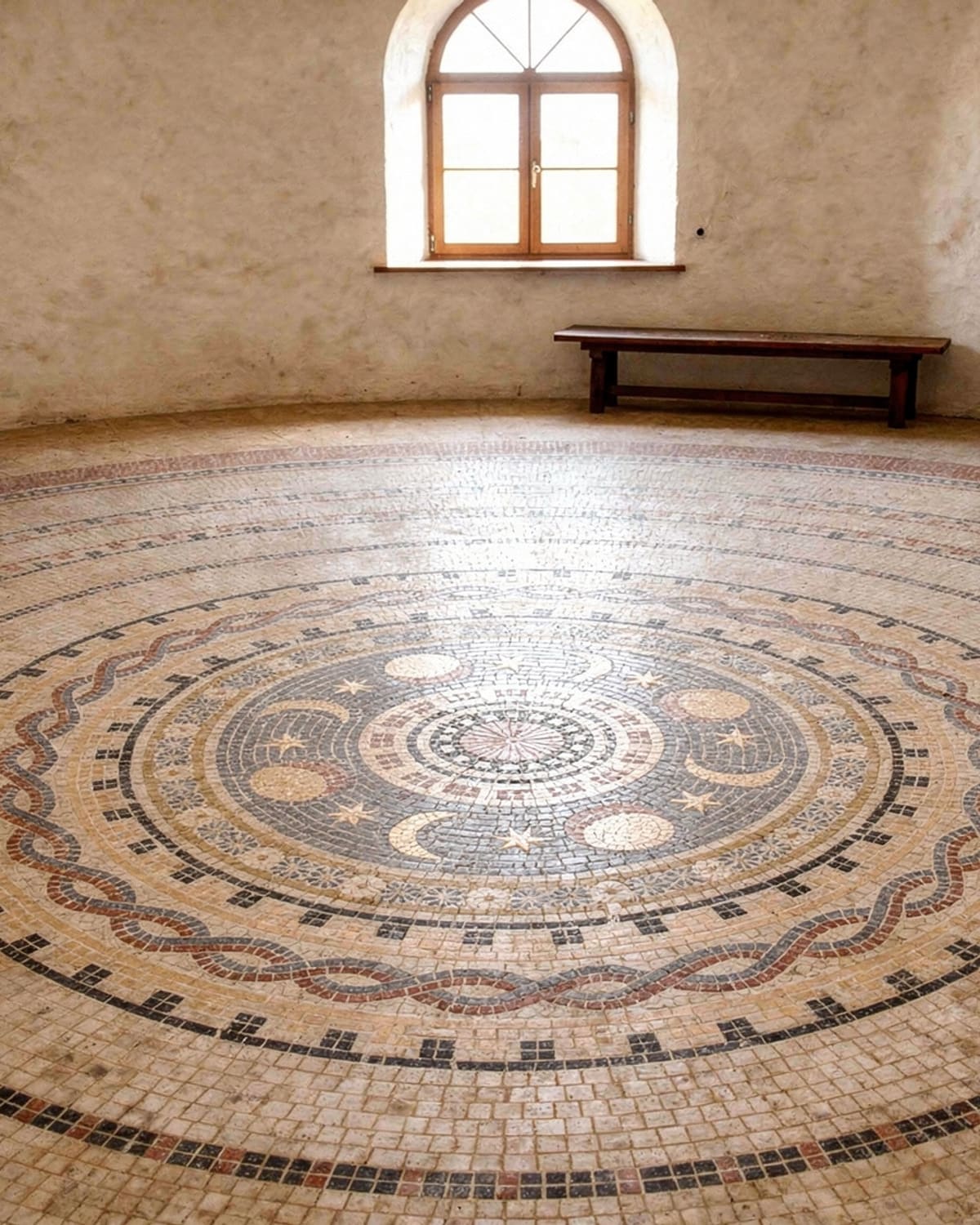 Mosaik & Kunst am Boden — Anwendungsbeispiel 1